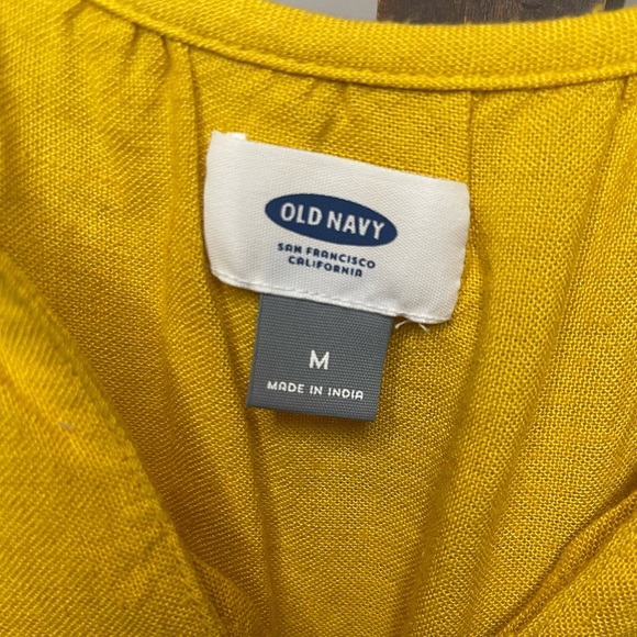 Old Navy Mustardy yellow dress | Size M - Picture 4 of 5
